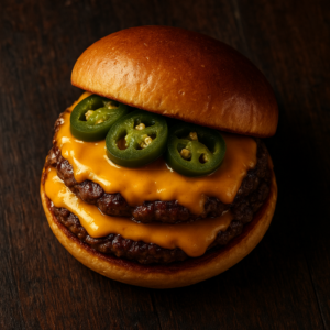 Smash Chilli-Cheese Burger